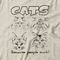 Camiseta Feminina Prefer Cats - Mescla Banana - Marca Studio Geek 