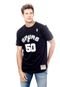 Camiseta Mitchell & Ness Estampada San Antonio Spurs David Robinson Preta - Marca Mitchell & Ness