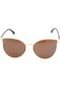 Óculos de Sol Polo London Club Redondo Preto/Dourado - Marca PLC