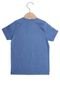 Camiseta Rovitex Manga Curta Menino Azul - Marca Rovitex