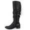 Bota Montaria Cano Longo couro Enrugada  SB Shoes  R.9350 Preto - Marca SB Shoes