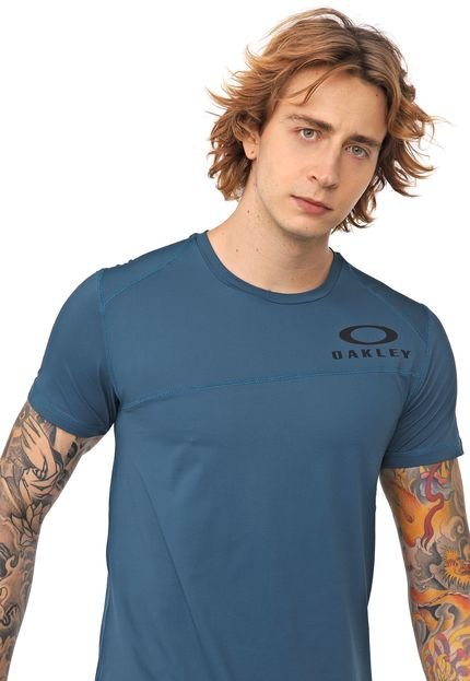 Camiseta Oakley Mod Ion Breath  Azul - Marca Oakley