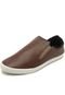 Slip On FiveBlu Liso Marrom - Marca FiveBlu