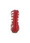 Sapatilha Bottero Gladiadora Bico Fino Vermelha - Marca Bottero