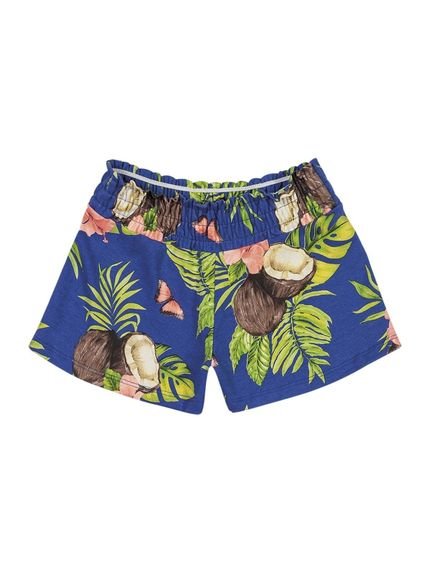 Short Infantil Menina Nanai Azul - Marca Nanai