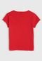 Blusa Marlan Infantil Estampada Vermelha - Marca Marlan
