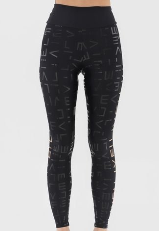 Legging Live! Icon Lux Preta - Compre Agora