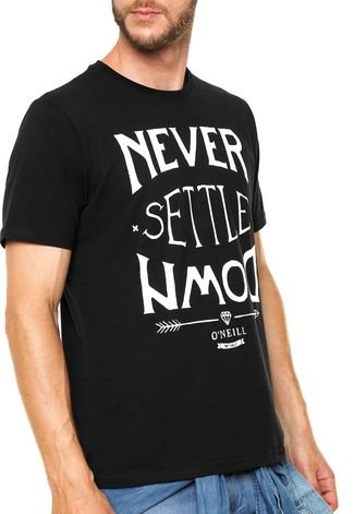 Camiseta O'Neill Never Sett Preta