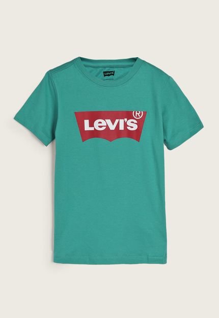 Camiseta Infantil Levis Logo Verde - Marca Levis