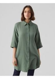 Blusa Vero Moda Verde - Calce Holgado