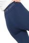 Legging Colcci Fitness Cintura Alta Azul - Marca Colcci Fitness