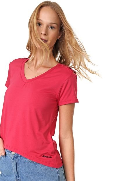 Blusa Aeropostale Strappys Rosa - Marca Aeropostale