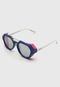 Óculos de Sol Evoke Avalanche Azul/Branco - Marca Evoke