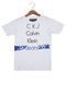 Camiseta Calvin Klein Jeans Infantil Jato Branca - Marca Calvin Klein Kids