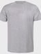 Camiseta Plus Size Masculina Cinza Mescla Sea Wave Prime WSS - Marca WSS Brasil