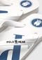 Chinelo Polo Wear Logo Branco/Azul - Marca Polo Wear