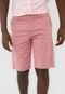 Bermuda Aeropostale Chino Lisa Rosa - Marca Aeropostale