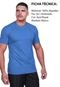 Kit 2 Camisetas Masculinas Algodão Básica Sem Estampa Macia Tamanho Adulto Sublimação Techmalhas Bordô/Azul Royal - Marca TECHMALHAS