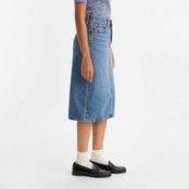 Saia Jeans Levi's® Midi Com Fenda Lateral - Marca Levis