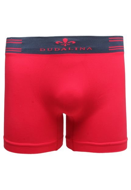 Cueca Dudalina Boxer Logo Vermelha - Marca Dudalina