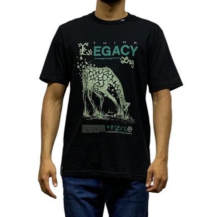 Camiseta Lrg Think Legacy Black- Lrg - Preto - Marca DAFITI