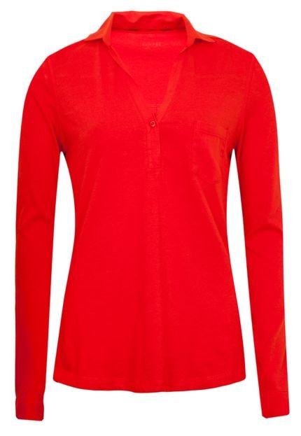 Camisa Cantão Pocket Vermelha - Marca Cantão