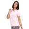 Camiseta Gola Polo Feminina - diRavena - Rosa - Marca diRavena