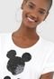 Blusa Cativa Disney Mickey Off-White - Marca Cativa Disney