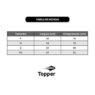 Camiseta Topper Treino Refletivo - Cinza