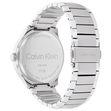 Relógio Calvin Klein Masculino Aço Prateado 25200348 - Marca Calvin Klein