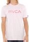 Camiseta RVCA Blinded Rosa - Marca RVCA