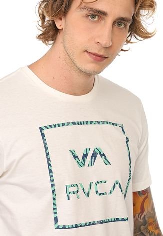 Camiseta RVCA Va Fill Up Off-white