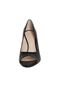 Peep Toe Ellus Salto Alto Liso Preto - Marca Ellus