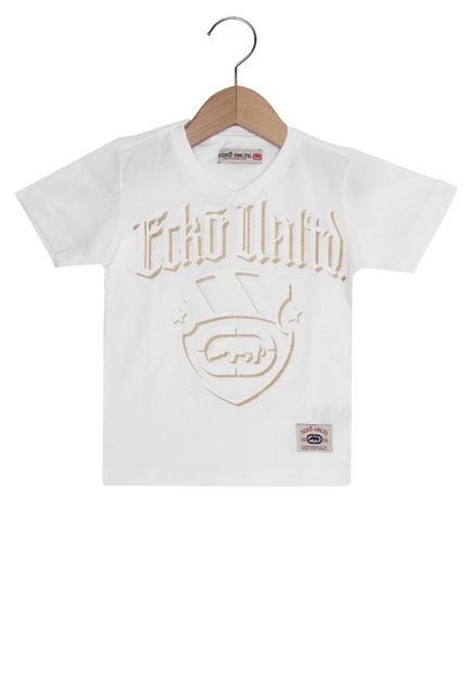 Camiseta Ecko Manga Curta Menino Branco - Marca Ecko Unltd
