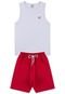 Conjunto Regata Infantil Vida Costeira Branco - Marca VIDA COSTEIRA