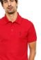 Camisa Polo Aleatory Reta Vermelha - Marca Aleatory