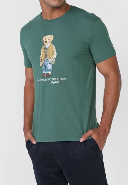 Camiseta Polo Ralph Lauren Bear Verde - Marca Polo Ralph Lauren