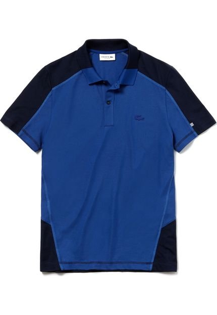 Polo Lacoste Regular Fit Azul Marinho - Marca Lacoste