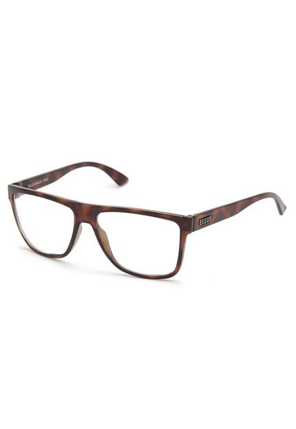 Óculos De Grau Ellus Verniz Marrom - Marca Ellus