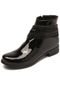 Bota DAFITI SHOES Pedraria Preta - Marca DAFITI SHOES