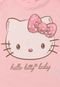 Conjunto 2pçs Hello Kitty Babies Curto Menina Rosa - Marca Hello Kitty Babies