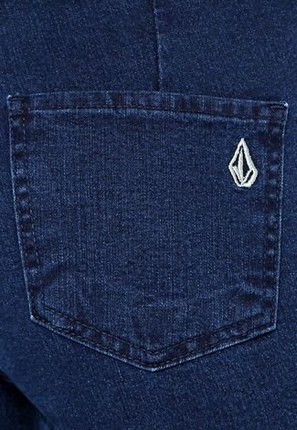 Calça Jeans Volcom Jegging High & Waisted Azul