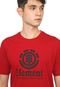 Camiseta Element Vertical Vermelha - Marca Element