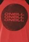 Camiseta O'Neill Contrastante Vinho/Preto - Marca O'Neill