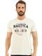 Camiseta Nautica Masculina Saiboat Makers Quality Areia - Marca Nautica