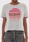 Camiseta Guess Sunset 3 Colors Cinza - Marca Guess