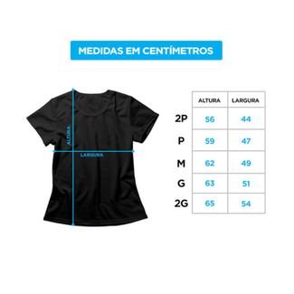 Camiseta Feminina Typeface Anatomy - Azul Marinho