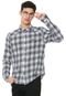 Camisa John John Reta Padronagem Cinza - Marca John John