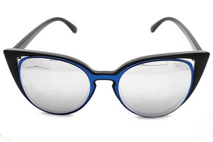 Óculos de Sol Gio Antonelli G0301/60 Preto Lente Prata Espelhada - Marca Gio Antonelli