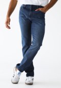 Calça Jeans Aramis Slim Stonada Azul-Marinho - Marca Aramis